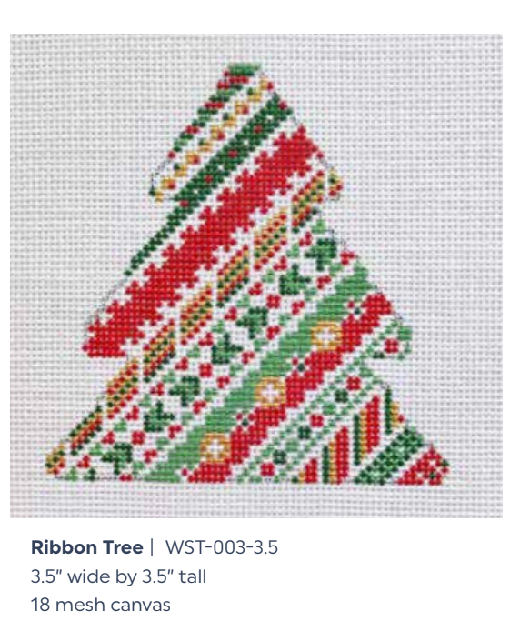 Wipstitch WST-003-3.5 Ribbon Tree