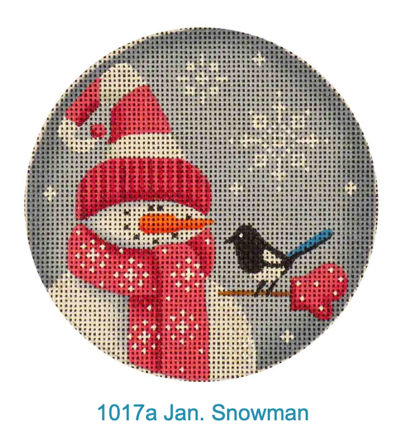 Rebecca Wood 1017a Jan. Snowman