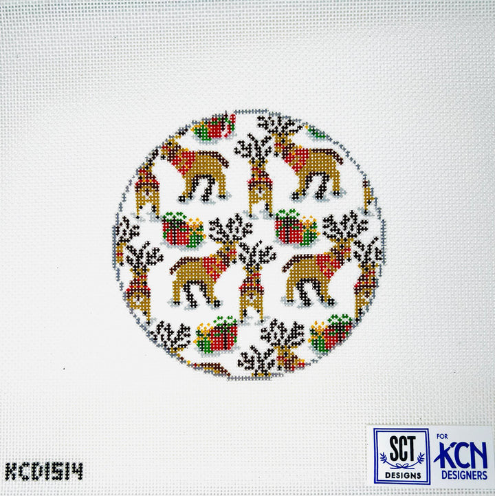 KCN KCD1514 Reindeer Round