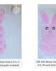 Danji Pink Bunny Front/Back with Stitch Guides