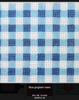 Kate Dickerson INSPCC-29 Blue Gingham Insert