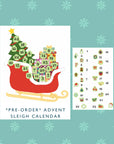 Penny Linn PLD-73 Sleigh Advent Calendar