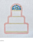 JCB Stitches Wedding Cake  Jinny JCB-02 Pink Border
