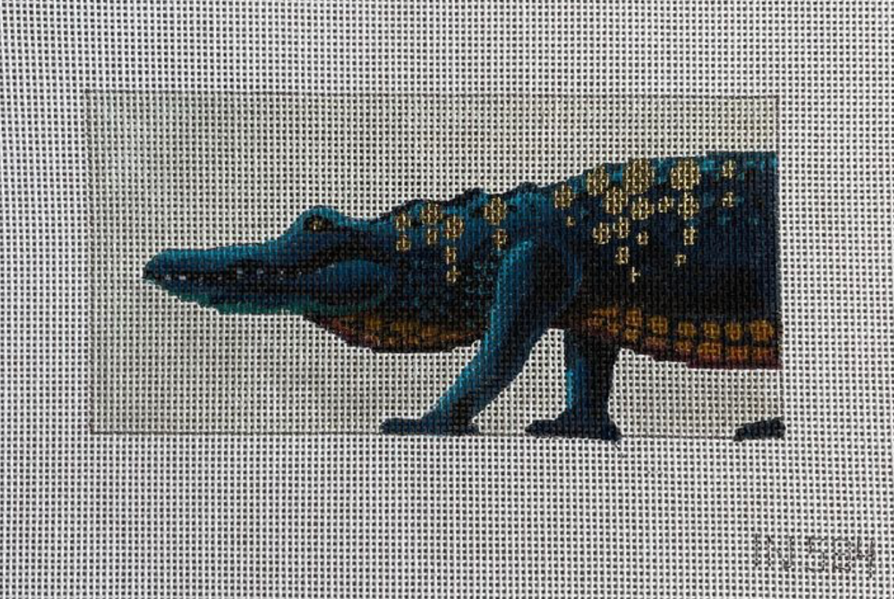 Colors of Praise IN584 Blue Alligator