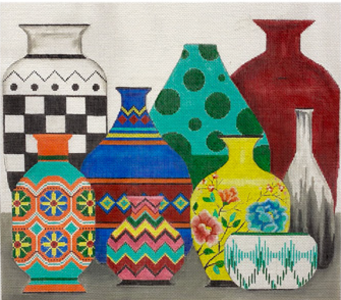 Alice Peterson AP 4286 Colorful Pots