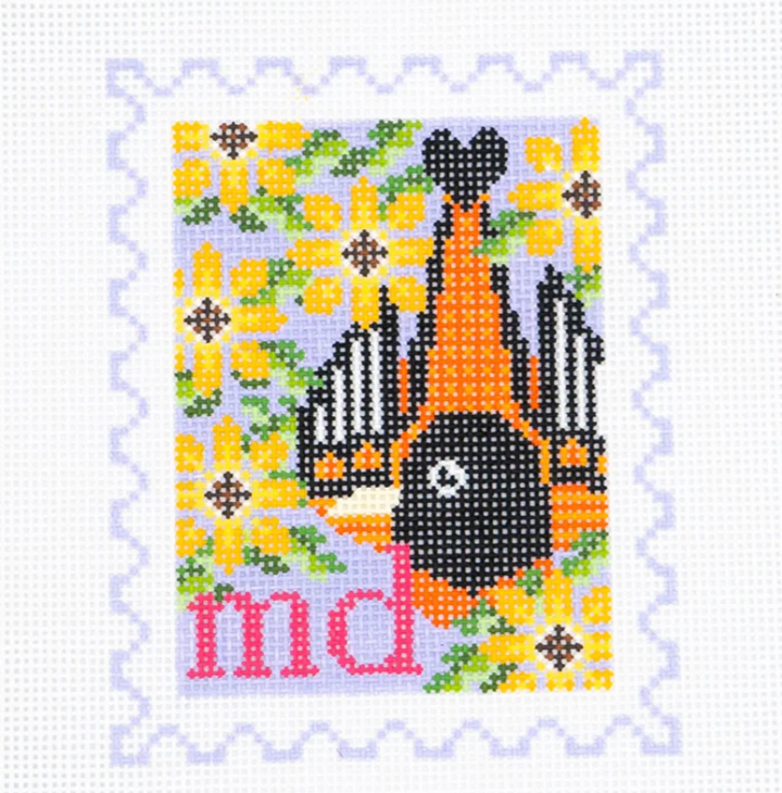 Wipstitch Maryland Stamp and Stitch Guide