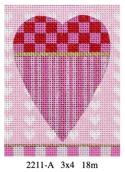 Melissa Shirley Small Heart 2211-A Striped