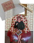 Flying Saucy Zoe Needlepoint Kit