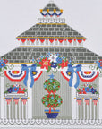 Danji Patriotic Gazebo Complete Set with Stitch Guides