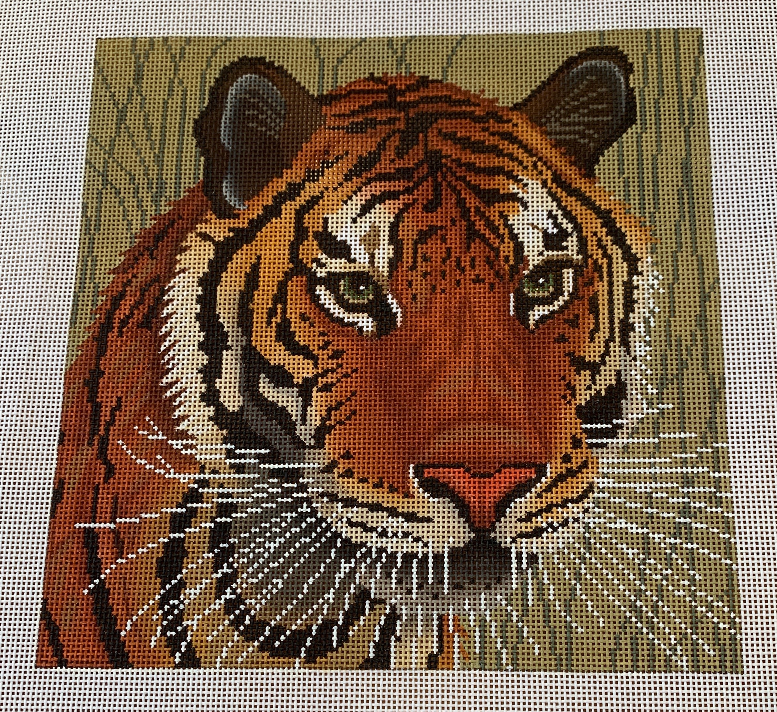JP Needlepoint A108 Tiger