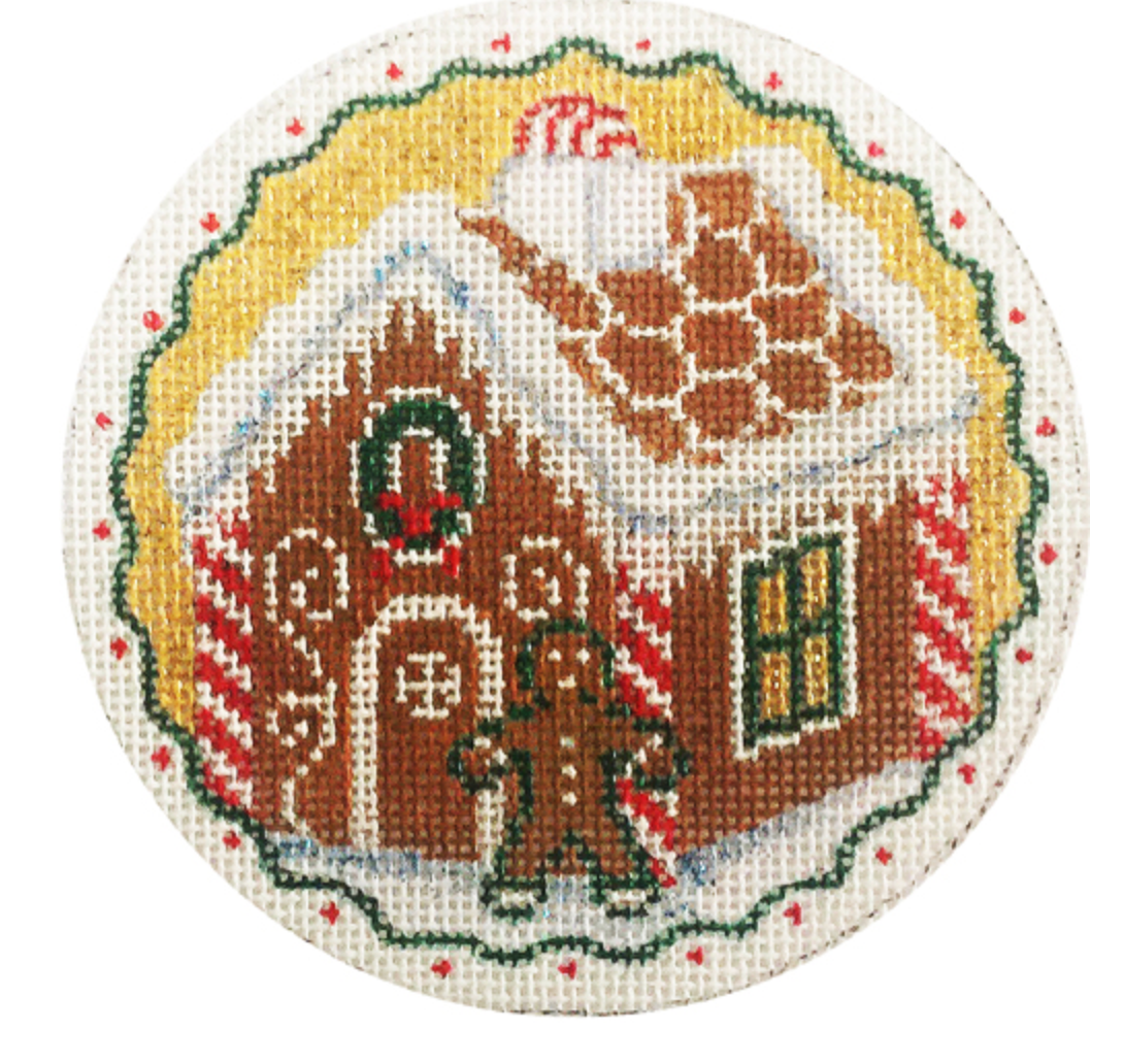 x320 Gingerbread House Ornament