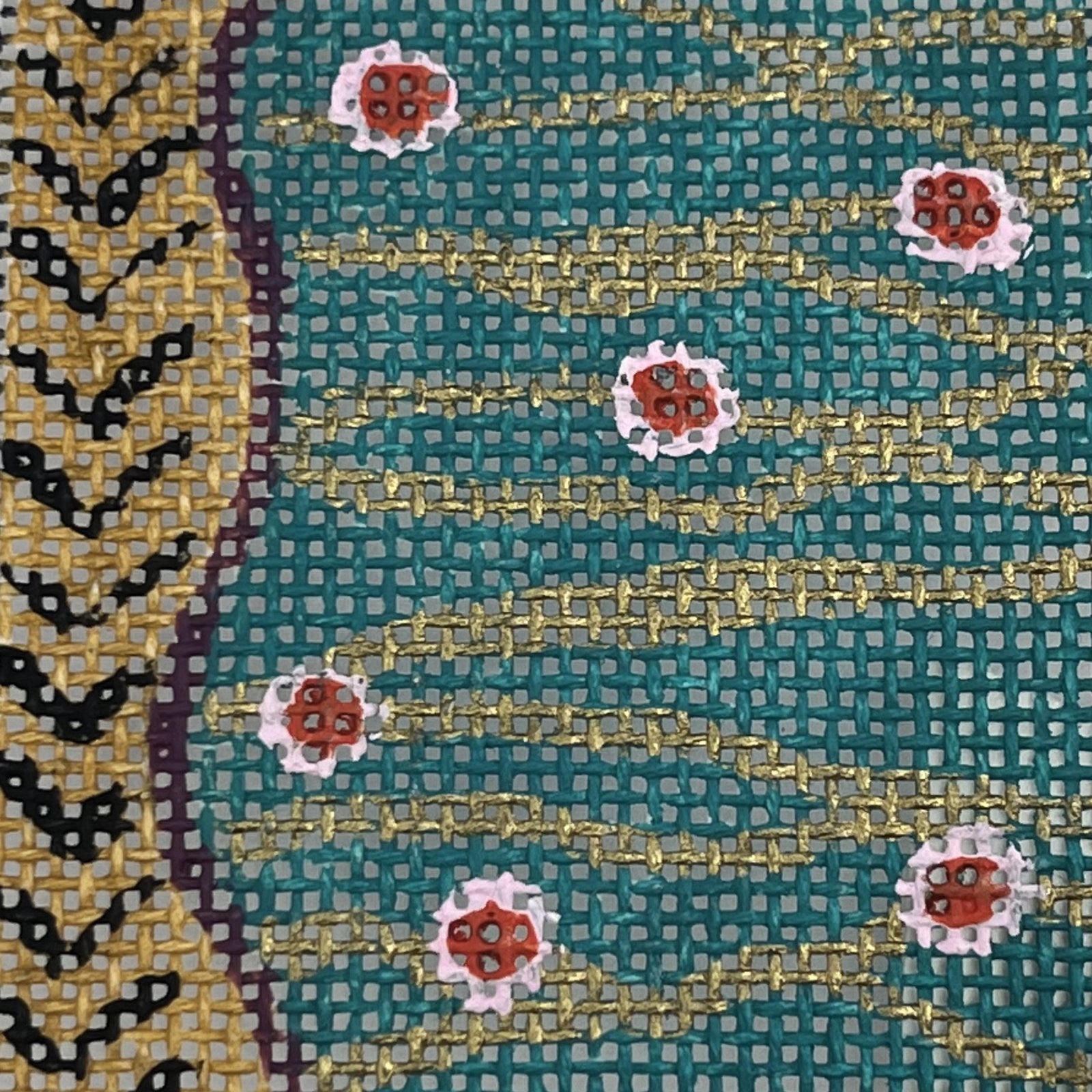 Colors of Praise Gold Tiger Insert for Phallet – Stitch by Stitch