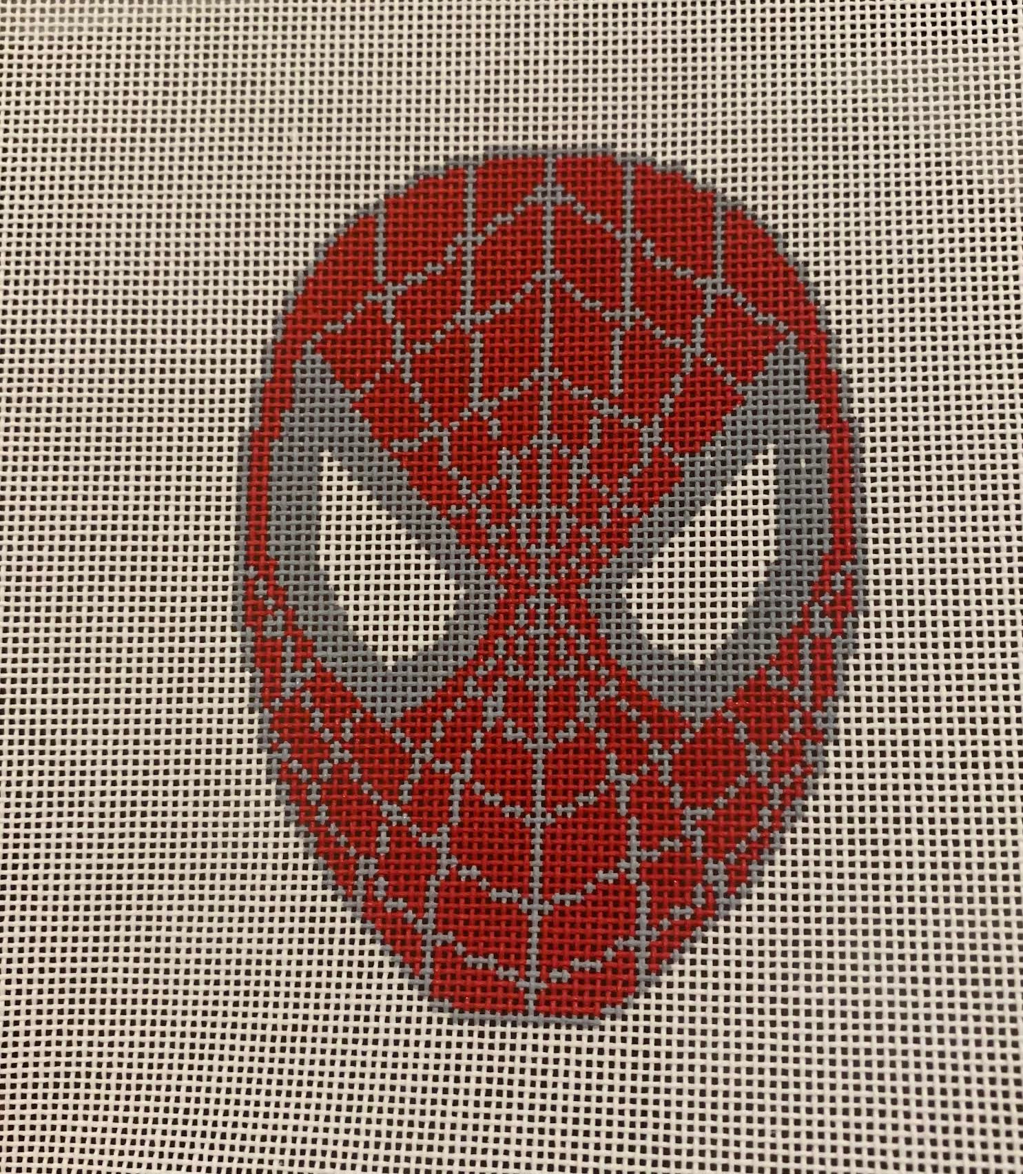 Elm Tree Designs XC121 Spiderman Mask (Grey for easier stitching)