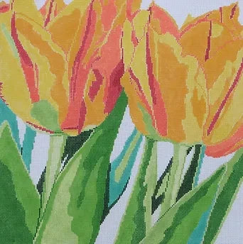 Jean Smith 178A Flaming Tulips