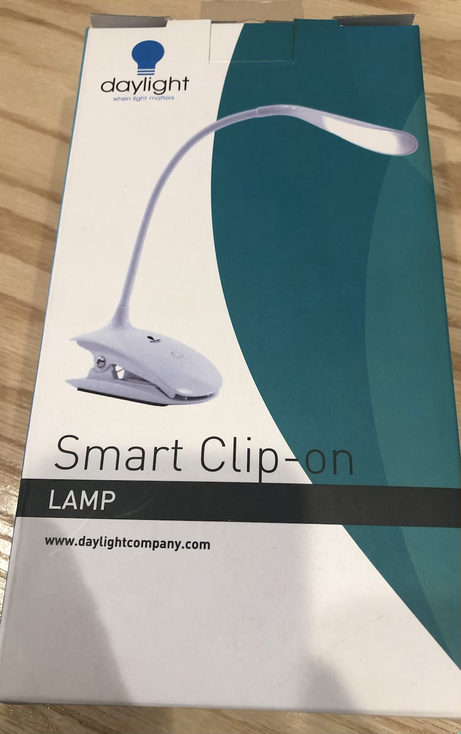 Daylight Smart clip on lamp