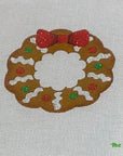 The Collection SB-200F Gingerbread Wreath