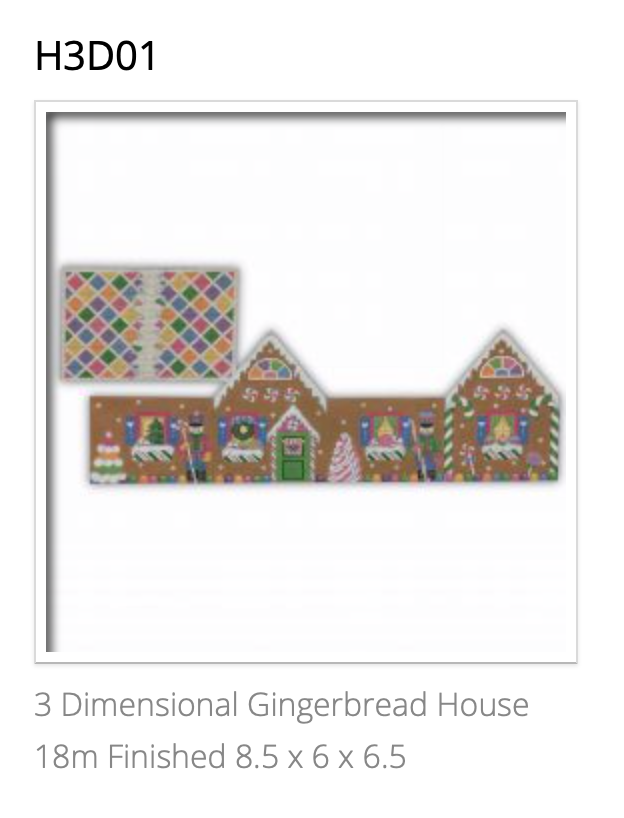 Pepperberry H3D01 3D Gingerbread House