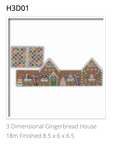 Pepperberry H3D01 3D Gingerbread House