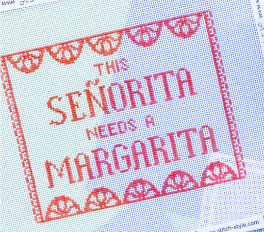 Stitch Style This Senorita Needs a Margarita - Red