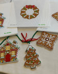 The Collection SB-200F Gingerbread Wreath