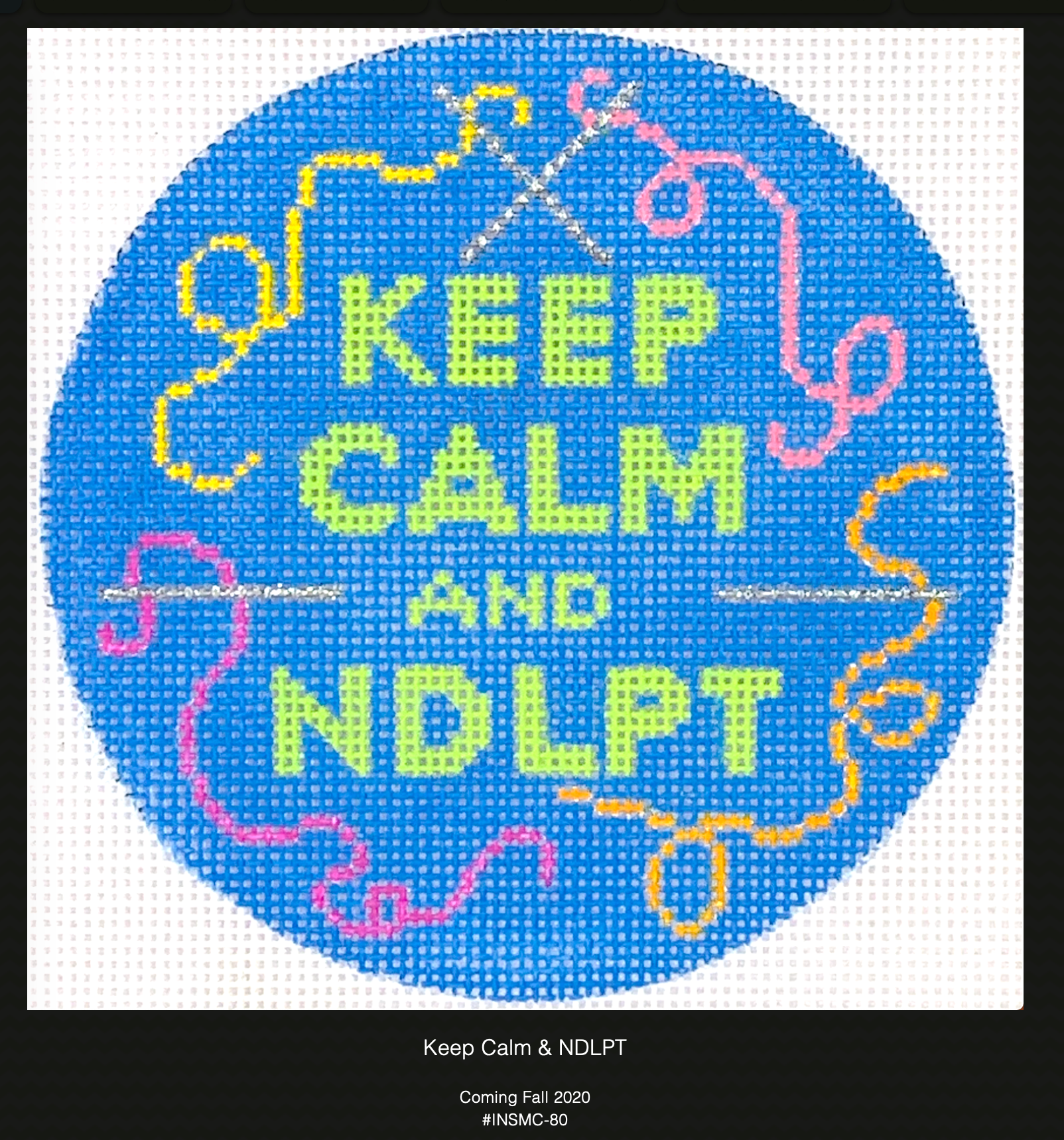 Kate Dickerson INSMC-80 Keep Calm and NDLPT