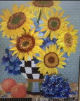 Raymond Crawford HO1314 Sunflowers/Hydrangeas