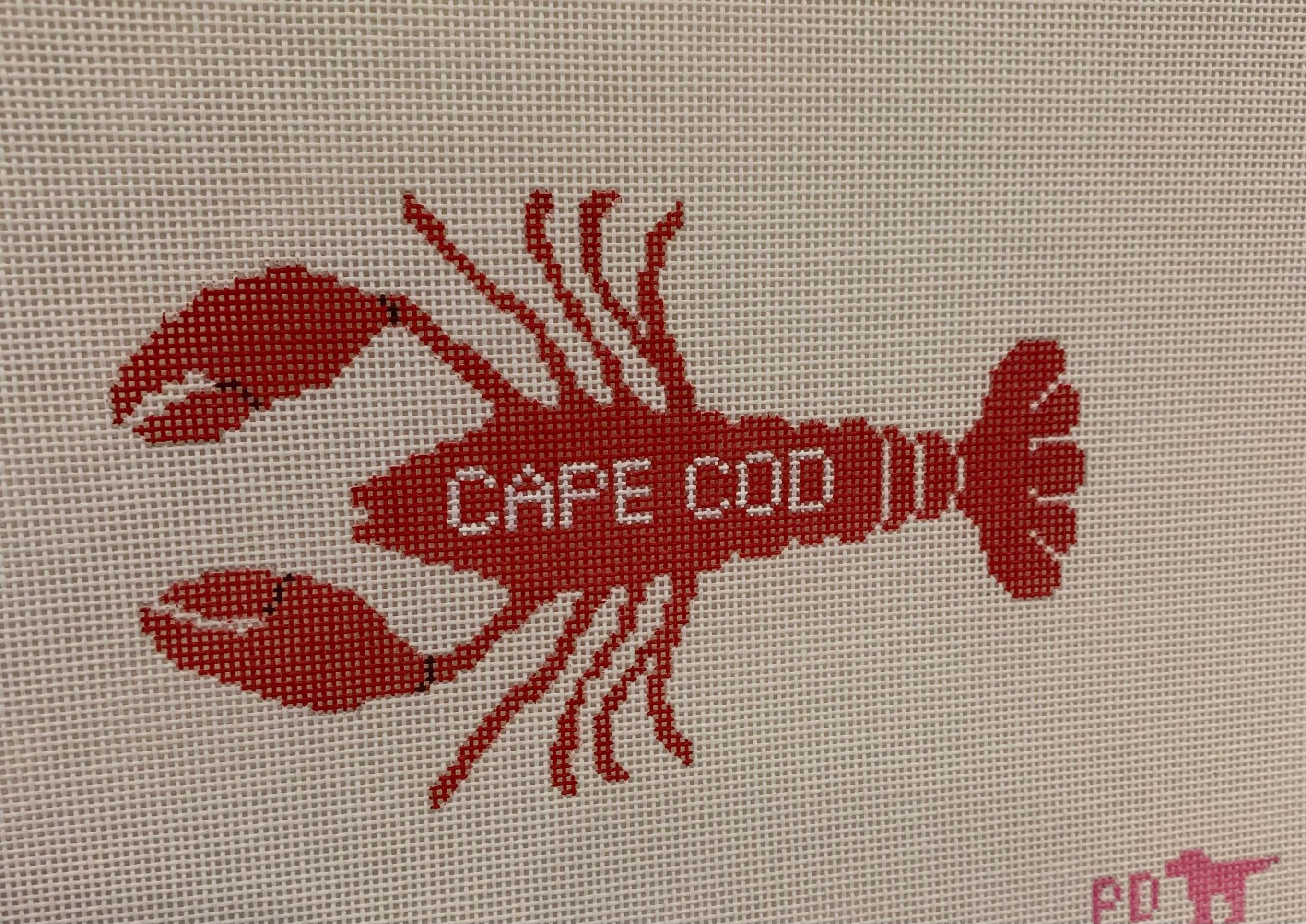 Poppy&#39;s Needlepoint Cape Cod Lobster