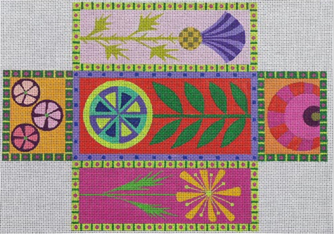 Zecca ZE806 Flower Brick – Stitch by Stitch