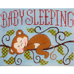 Alice Peterson AP 3648 Monkey Baby Sleeping