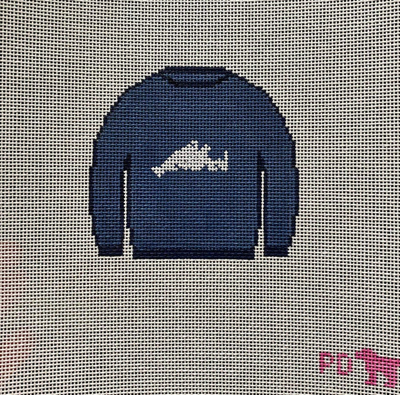 Poppy&#39;s Needlepoint Martha&#39;s Vineyard Sweater
