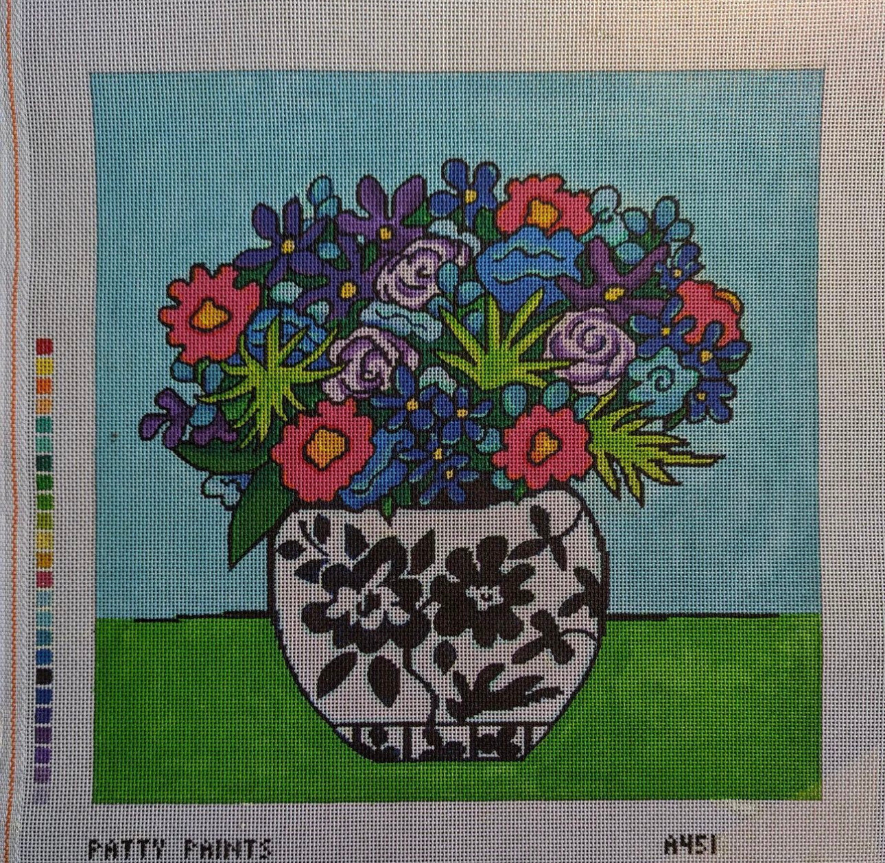 Patty Paints A451 Floral