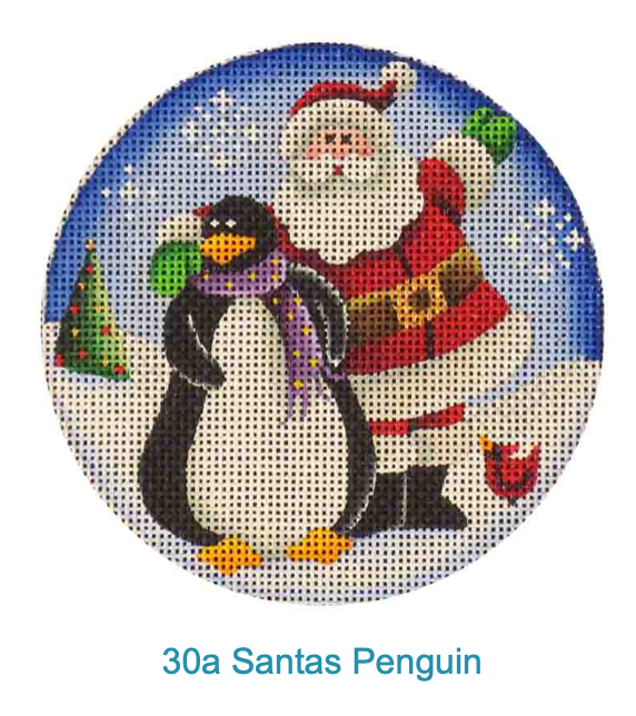 Rebecca Wood 30a Santa&#39;s Penguin