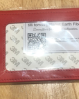 Planet Earth Passport Covers Red - takes 2.75x4.25 insert