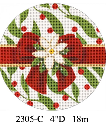 Melissa Shirley 2305C Green Leaf Ornament