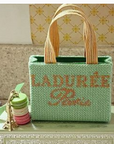 Poppy's Needlepoint Laduree Bag