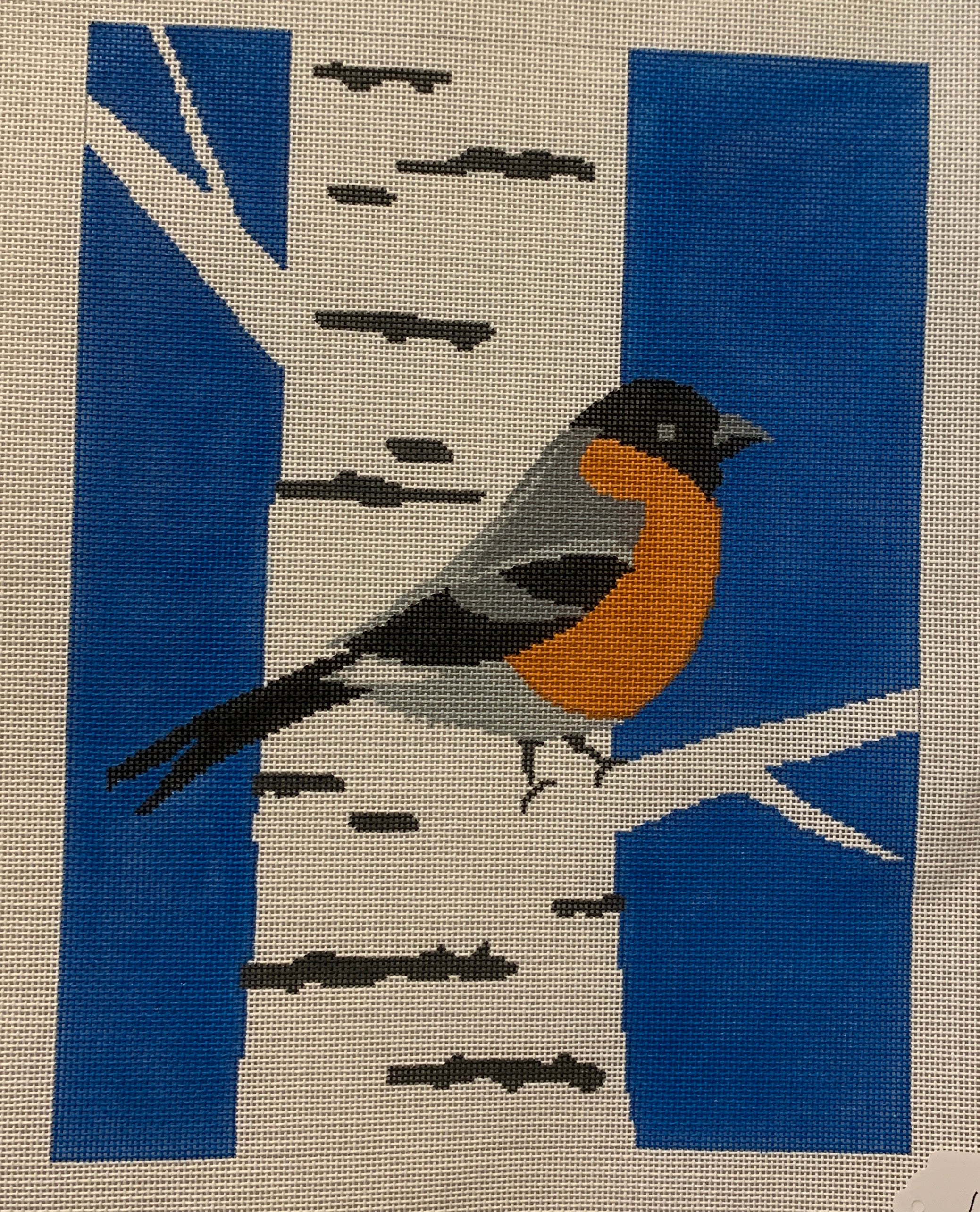 3K Bird on Birch Tree CL-108