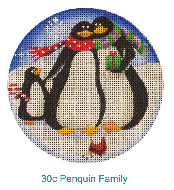 Rebecca Wood 30c Penguin Family