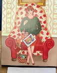 Flying Saucy Zoe Needlepoint Kit