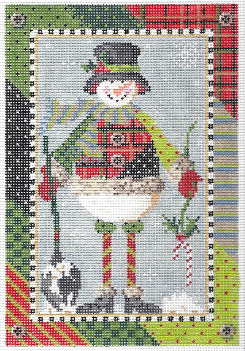 Kelly Clark KC-KCN199 Patchwork Pete Snowman