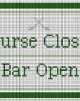 Atlantic Blue ABC-PS401 Course Closed Bar Open