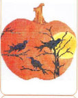 Kelly Clark KCN-1575 Ravens Caw Silhouette Pumpkin