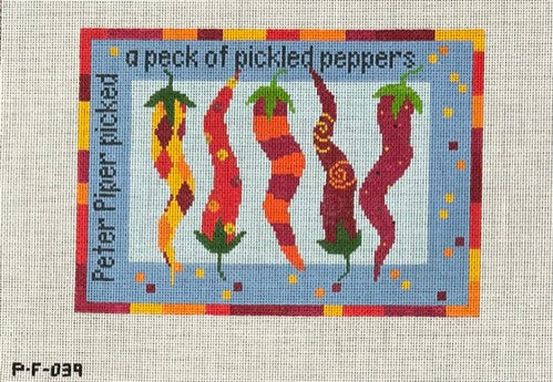 Pippin P-F-039 Fives Chili Peppers Bright