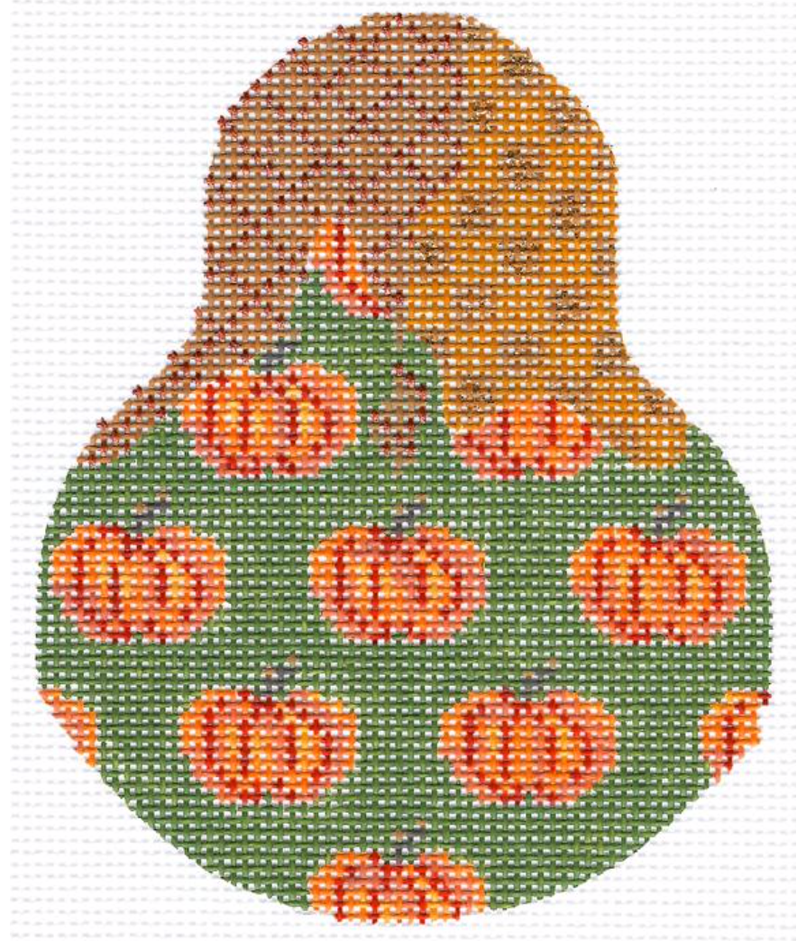 Kelly Clark KCN-1438 Pumpkin Pear with Stitch Guide