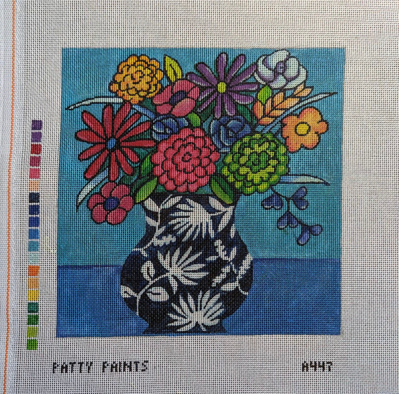 Patty Paints A447 Floral