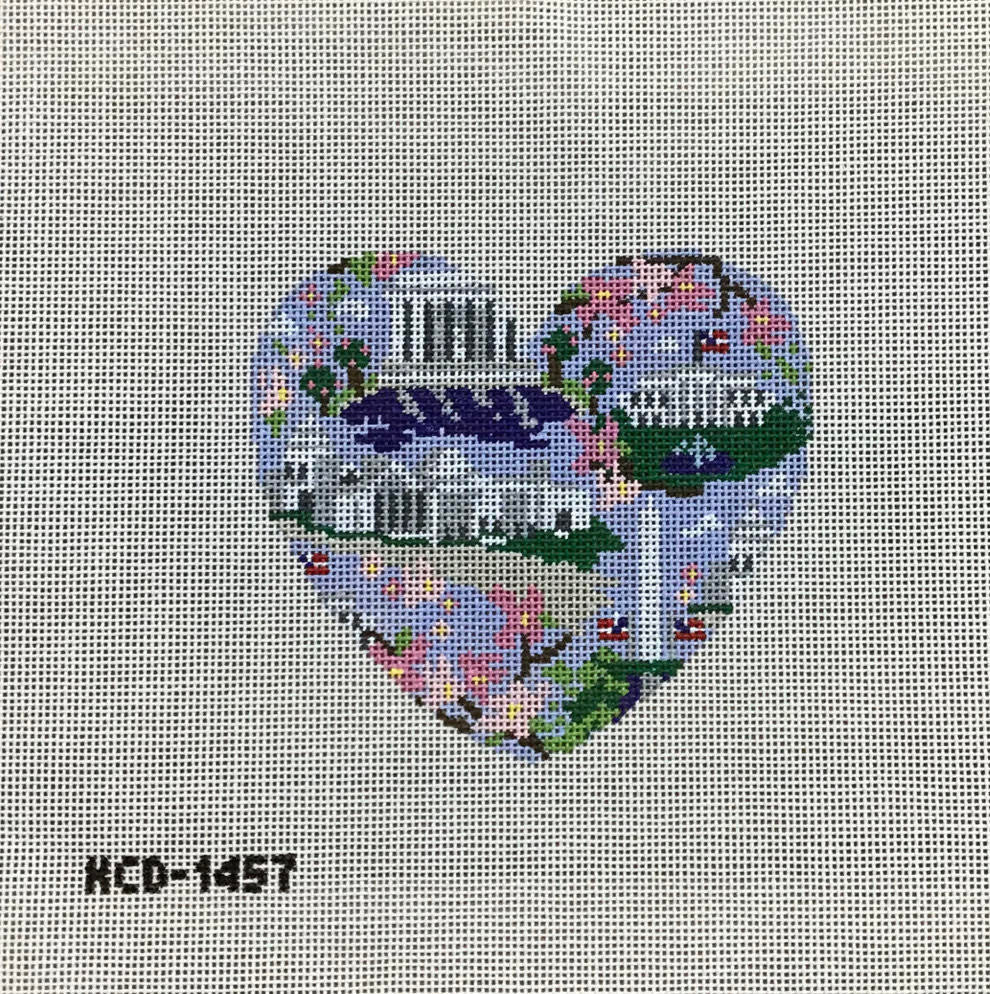 KCN Designers  KCD-1457 Washington DC Heart