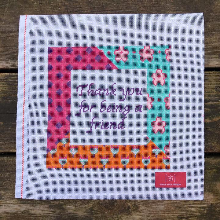 Stitch Rock Designs Thank You For Being A friend SRD38