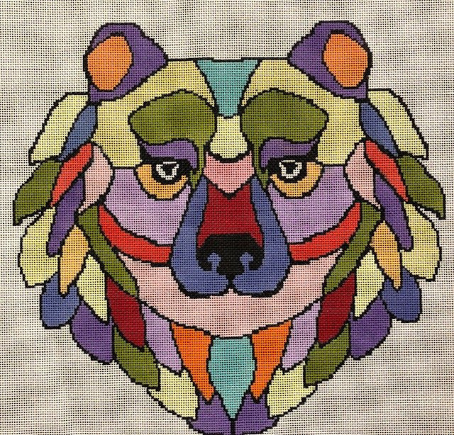 A Stitch In Time ASIT 276 Colorful Bear