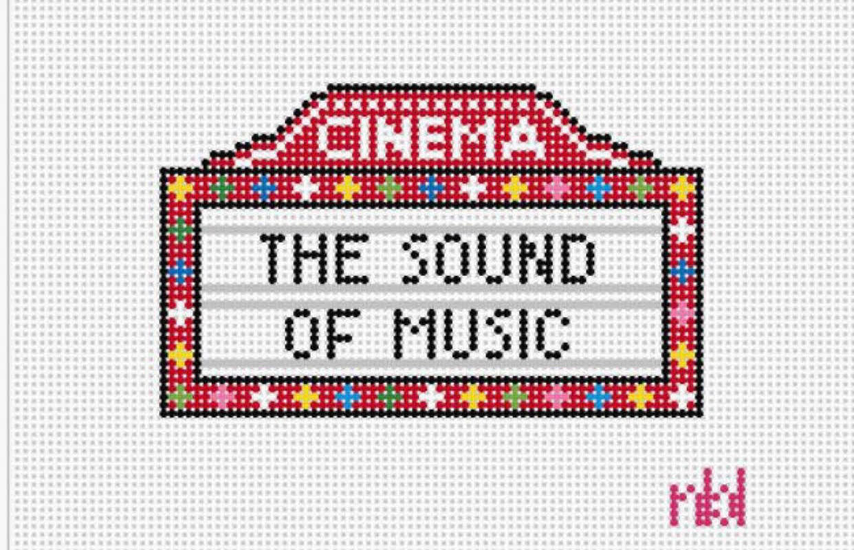 Needlepoint by Laura Movie Marquee: The Sound of Music