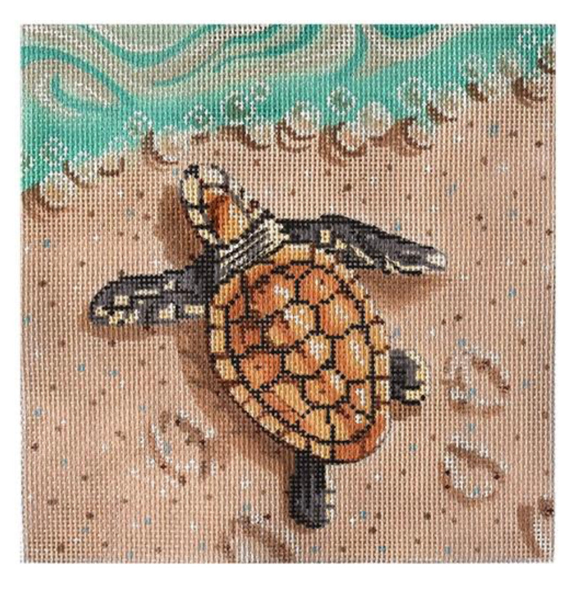 Stitch Turtle Color Labors of Love LL323 Baby sea Turtle STITCH GUIDE only – Stitch by Stitch