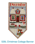 Rebecca Wood 529L December Cottage Banner